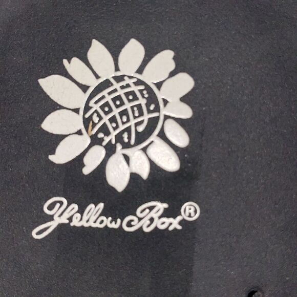 YELLOW BOX JELLOW multi color crystals sz 8.5 - Picture 5 of 9